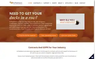 Koffeeklatch.co.uk Screenshot 2024-07-01 08:53:53