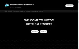 Madhyapradeshotels.com Screenshot 2024-04-24 04:28:30