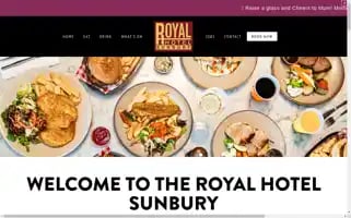 Royalhotelsunbury.com Screenshot 2024-04-17 14:38:15