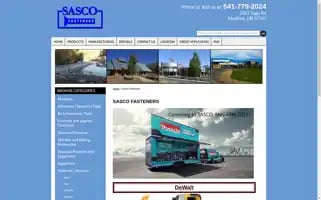 Sascofasteners.com Screenshot 2024-07-05 20:18:24
