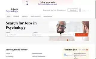 Jobsinpsychology.co.uk Screenshot 2024-05-12 13:14:40