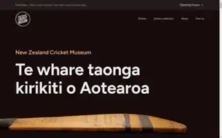 Nzcricketmuseum.co.nz Screenshot 2024-07-02 02:33:42