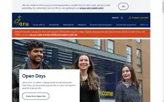 Aru.ac.uk Screenshot 2024-05-08 14:30:38