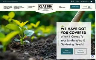 Klassenlandscapesupply.com Screenshot 2024-07-07 04:51:09