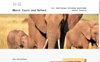 Mbunitoursandsafari.com Screenshot 2024-04-16 01:14:47