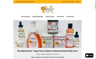The-naked-peach-store.myshopify.com Screenshot 2024-06-14 00:43:24