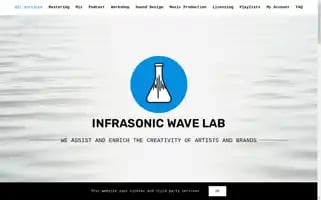 Infrasonicwavelab.be Screenshot 2024-05-25 15:21:42