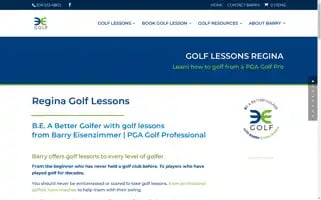 Golflessonsregina.com Screenshot 2024-05-24 08:14:04