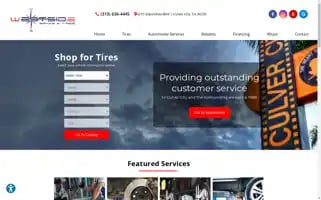 Westsidebrakeandtires.com Screenshot 2024-05-15 01:58:36