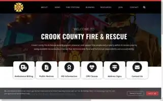 Crookcountyfireandrescue.com Screenshot 2024-07-06 10:37:44