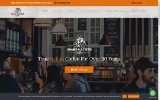 Grandmasterscoffee.ie Screenshot 2024-05-21 22:27:42