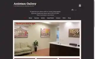 Antietamgallery.com Screenshot 2024-07-01 09:02:45