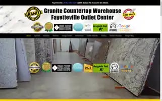 Granitecountertopfayetteville.com Screenshot 2024-05-09 23:22:21
