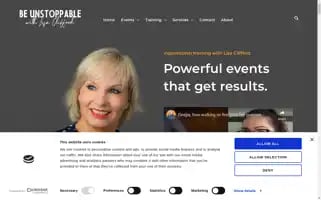 Lisaclifford.co.uk Screenshot 2024-07-03 12:57:16