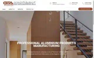Gulfgatealuminium.com Screenshot 2024-05-20 10:25:46
