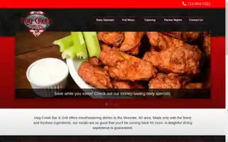 Hogcreekbarandgrill.com Screenshot 2024-07-06 08:38:22