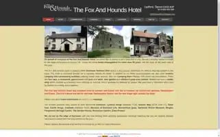 Foxandhoundshotel.com Screenshot 2024-04-26 03:38:14