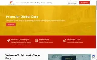 Primetravels.us Screenshot 2024-04-22 10:09:30