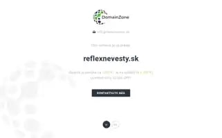 Reflexnevesty.sk Screenshot 2024-05-19 22:50:36