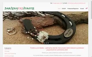 Darcekyprestastie.sk Screenshot 2024-05-19 19:42:18