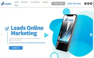 Leadsonlinemarketing.com Screenshot 2024-07-05 12:58:55