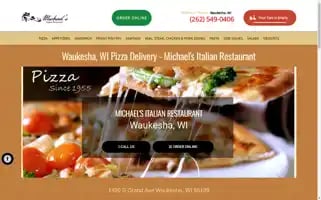 Michaelsitalianrestaurant.net Screenshot 2024-05-12 22:45:51
