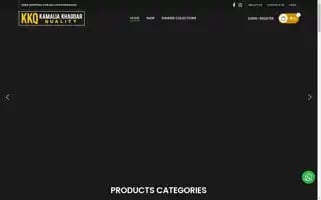 Kamaliakhaddarquality.com Screenshot 2024-06-27 11:53:10