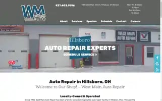Westmain-autorepair.com Screenshot 2024-07-04 15:42:38