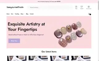 Beeyourselfnails.com Screenshot 2024-05-24 10:48:16