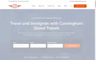 Cunninghamglobaltravels.com Screenshot 2024-04-26 06:30:39