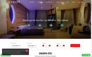 Sakaryagrandhotel.com Screenshot 2024-04-23 04:58:59