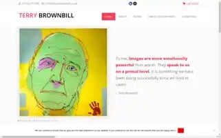 Terrybrownbillart.co.uk Screenshot 2024-05-19 19:26:45