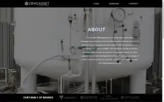 Cryoassetmanagement.com Screenshot 2024-07-05 17:55:16
