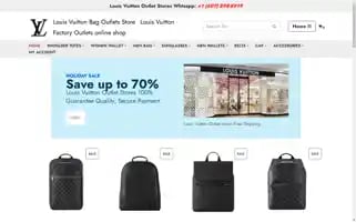 Louisvuittonbagoutlets.com Screenshot 2024-05-03 20:14:39