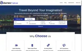 Unitedtriphub.com Screenshot 2024-04-26 00:10:45