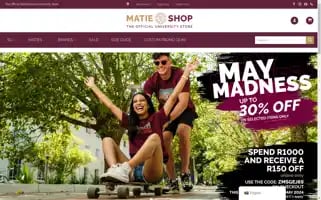 Matieshop.co.za Screenshot 2024-05-18 05:22:11