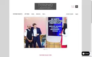 Polishedholisticskincare.com Screenshot 2024-05-05 22:27:17