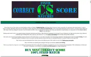 Correctfixedmatch.com Screenshot 2024-07-06 04:35:53