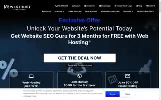 Westhost.com Screenshot 2024-07-06 08:14:28