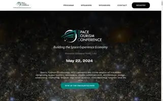 Spacetourismconf.com Screenshot 2024-04-17 14:12:15