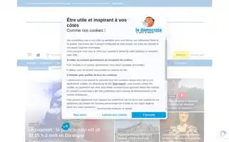 Ledemocratedebergerac.fr Screenshot 2024-06-30 14:58:17