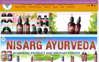 Nisargayurvedaprayagraj.com Screenshot 2024-05-28 12:54:04