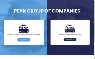 Peakgroupofcompanies.ca Screenshot 2024-07-06 20:29:29