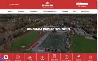 Hinghamschools.org Screenshot 2024-07-06 22:40:51