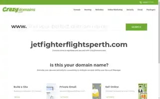 Jetfighterflightsperth.com Screenshot 2024-04-23 05:52:37