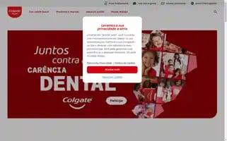Colgate.com.br Screenshot 2024-07-01 04:37:59