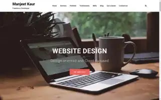 Manjeetkaur.website Screenshot 2024-06-28 15:28:06