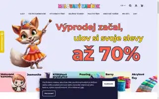 Malovanykaminek.cz Screenshot 2024-07-04 13:23:22