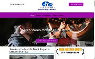 Sanantoniomobiletruckrepair.com Screenshot 2024-07-06 17:48:39