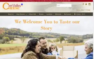 Carrvalleycheese.com Screenshot 2024-05-15 16:43:35